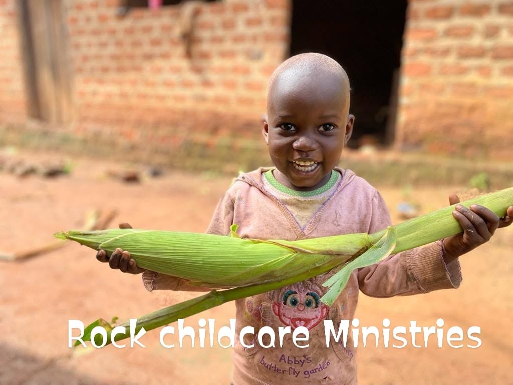 Child smiling after receiving support