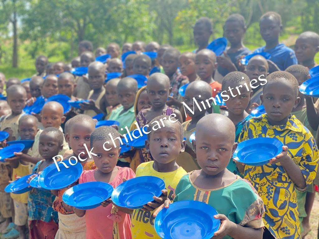 Children with meals