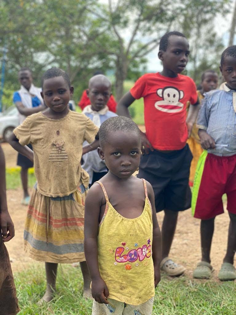 Children in rural setting